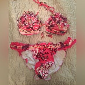 RARE $305 Agua Bendita 2009 Rosas bikini Small